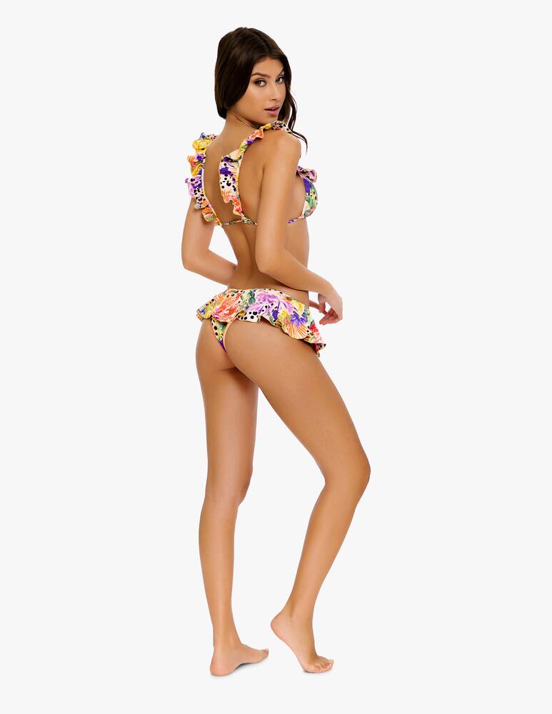 rinascente Luli Fama Bikini top a triangolo Frilly