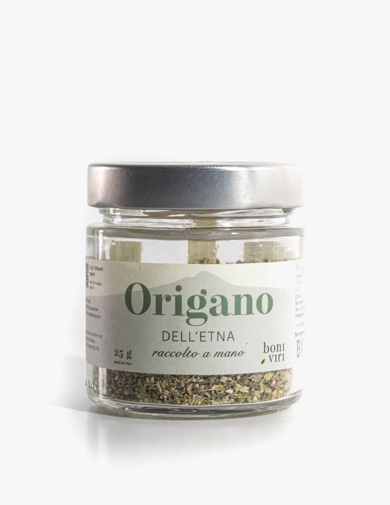 Boniviri Origano essiccato coltivato alle pendici dell'Etna 25g - immagine 1 Boniviri Origano essiccato coltivato alle pendici dell'Etna 25g - immagine 1