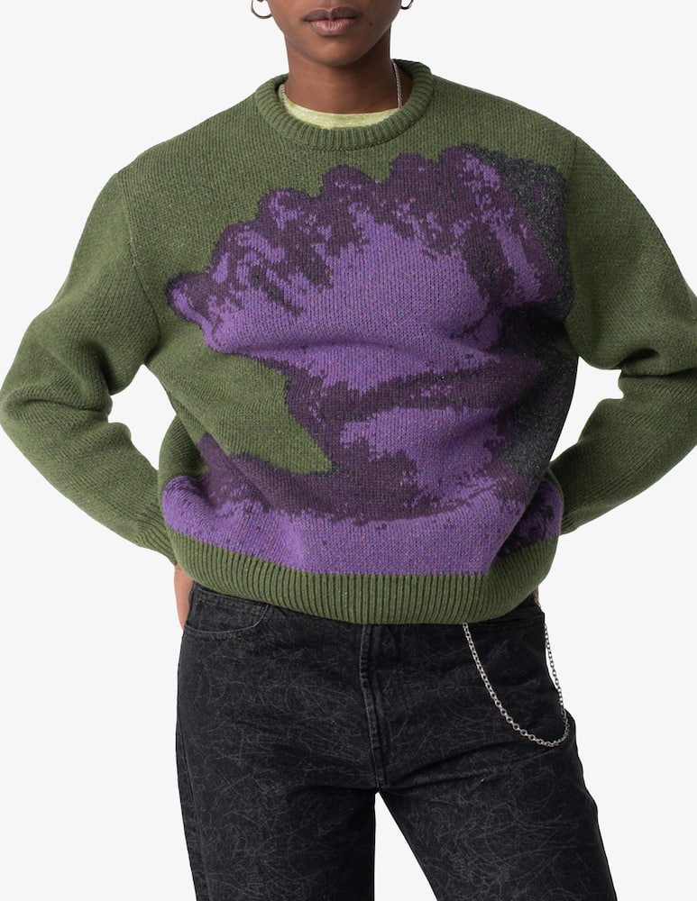 carne bollente Maglia girocollo purple jane - immagine 1 carne bollente Maglia girocollo purple jane - immagine 1