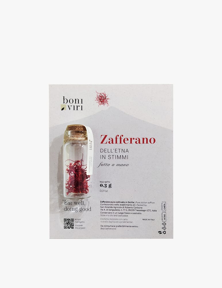 Boniviri Zafferano puro in stimmi pendici dell'Etna 0.3g - immagine 1 Boniviri Zafferano puro in stimmi pendici dell'Etna 0.3g - immagine 1