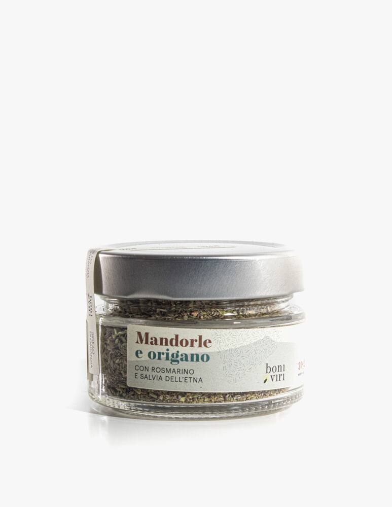 Boniviri Blend of Sicilian ground almonds oregano and spices 30g - picture 1 Boniviri Blend of Sicilian ground almonds oregano and spices 30g - picture 1