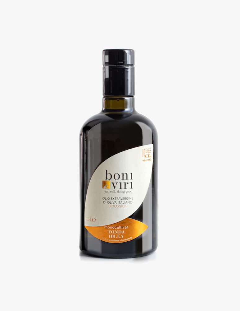 Boniviri Monocultivar Tonda Iblea organic extravirgin olive oil 500ml - picture 1 Boniviri Monocultivar Tonda Iblea organic extravirgin olive oil 500ml - picture 1