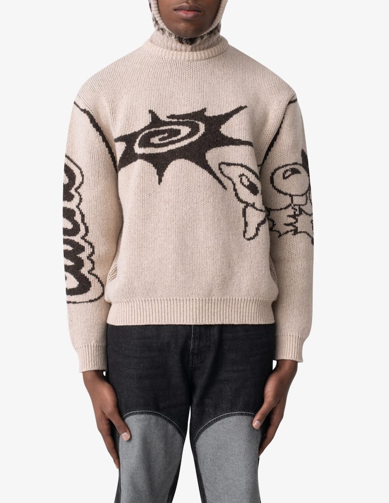 carne bollente Maglia girocollo cartoon network - immagine 1 carne bollente Maglia girocollo cartoon network - immagine 1