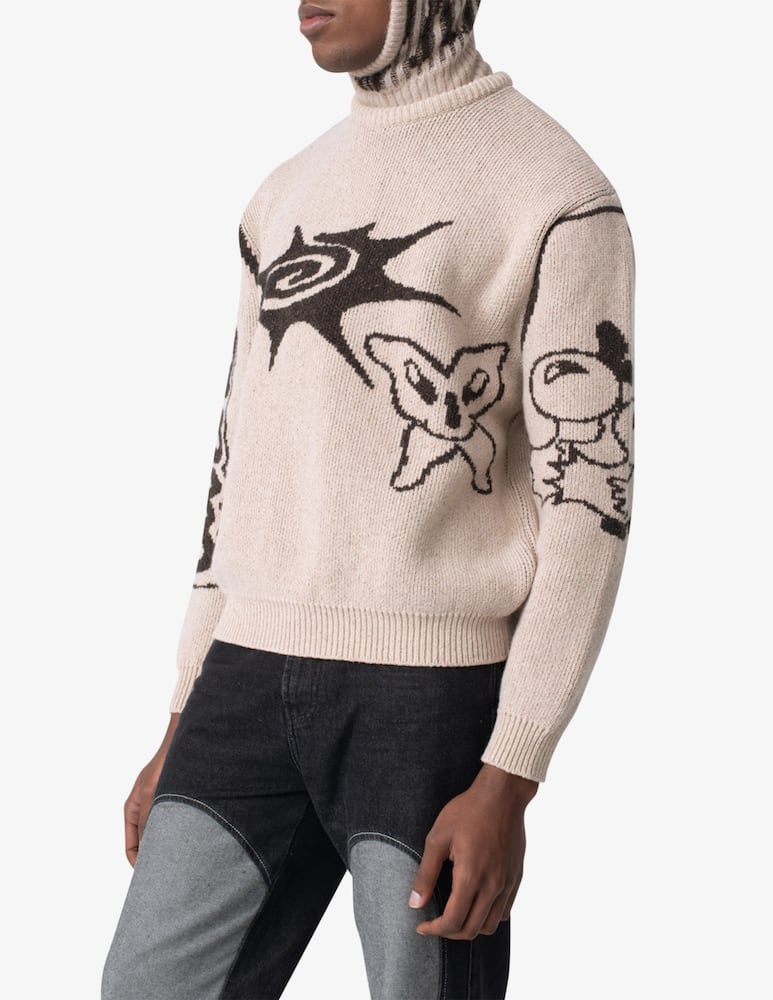 carne bollente Maglia girocollo cartoon network - immagine 2 carne bollente Maglia girocollo cartoon network - immagine 2
