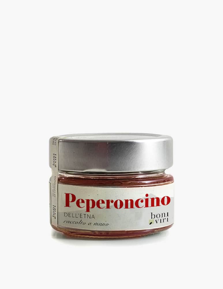 Boniviri Peperoncino essiccato coltivato alle pendici dell'Etna 30g - immagine 1 Boniviri Peperoncino essiccato coltivato alle pendici dell'Etna 30g - immagine 1