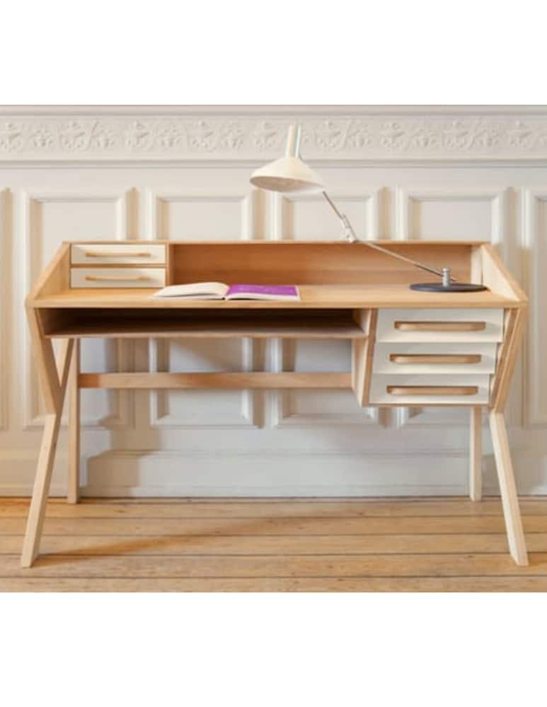 rinascente Ethnicraft Origami Desk - Scrivania 5 Cassetti