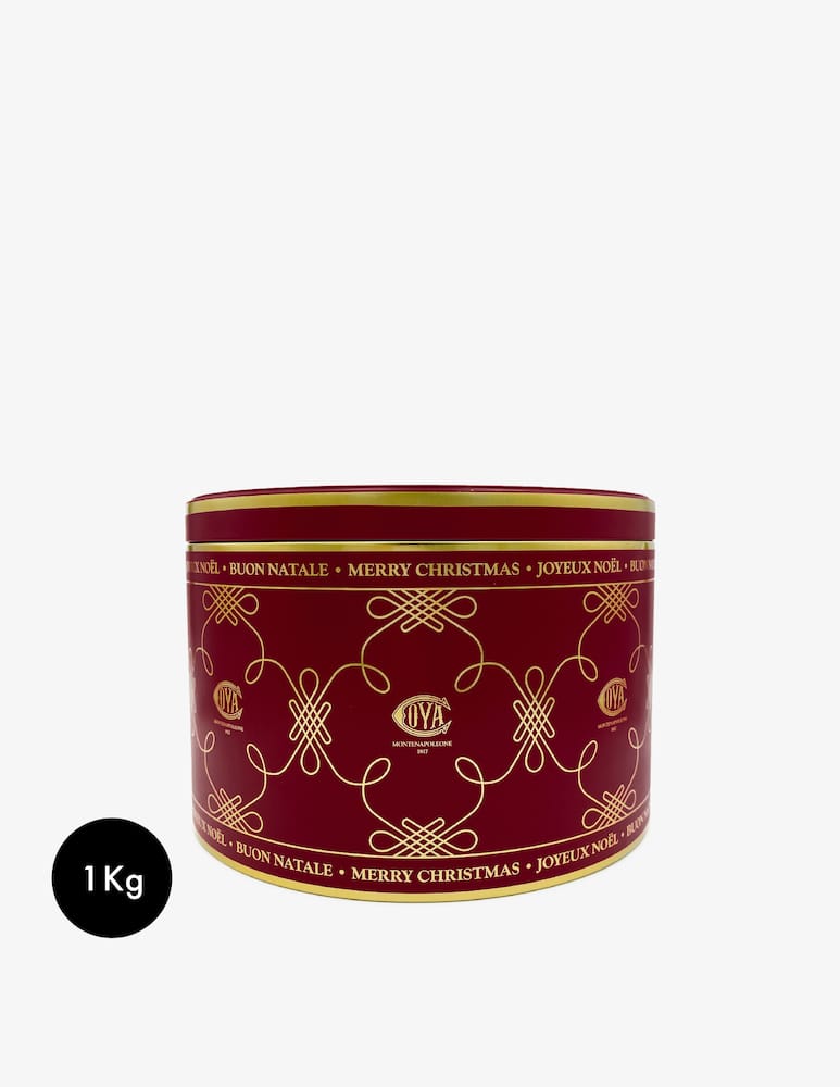 rinascente Pasticceria Cova Montenapoleone Traditional Recipe Panettone Red Tin 1kg