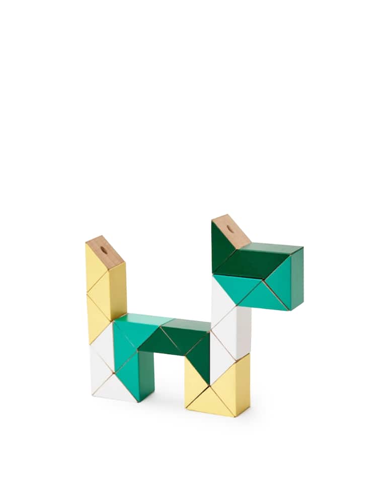 rinascente Mox Studio Snake Blocks - Medium - giallo