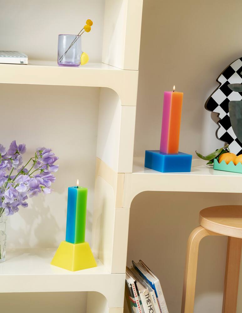 rinascente Mox Studio Pillar Candle  Happiness 1 - Multi