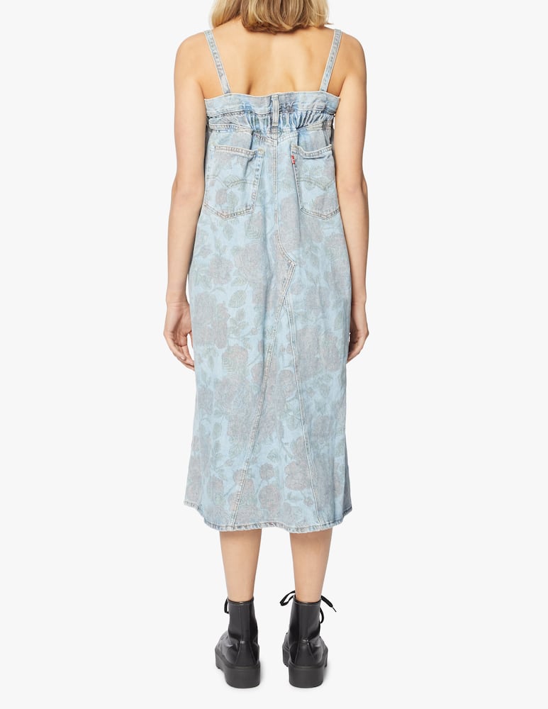 rinascente Ganni Vestiti midi di jeans