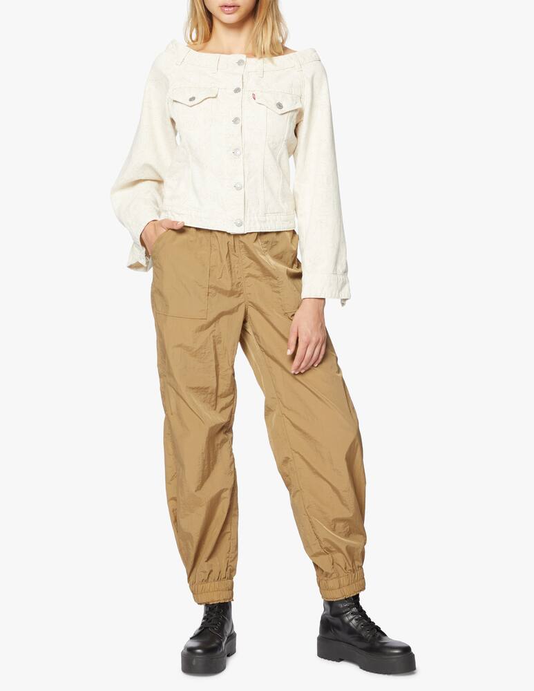 rinascente Ganni Giacca di jeans off-shoulder