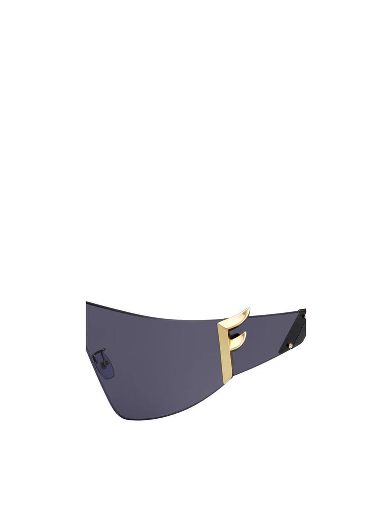 rinascente Fendi Occhiale da sole a mascherina con Logo FF 0382