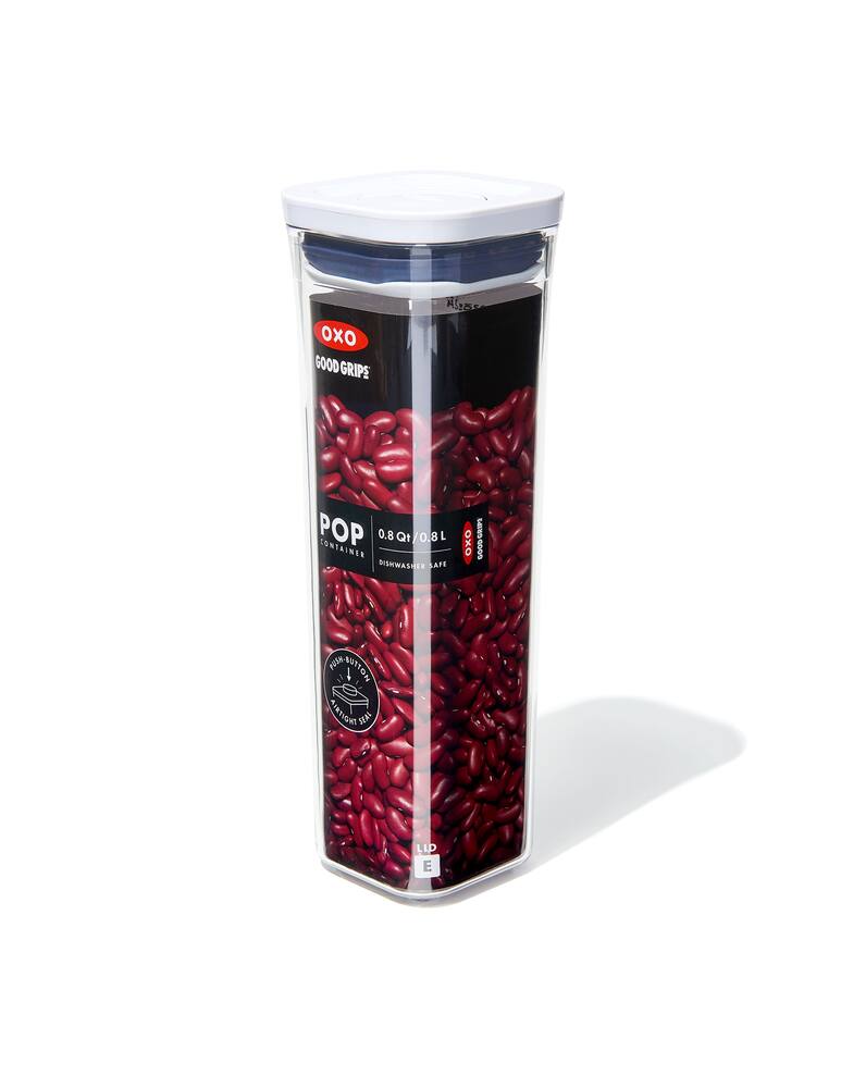 rinascente Oxo Good Grips Pop Container Mini Square 0.8L - Transparent