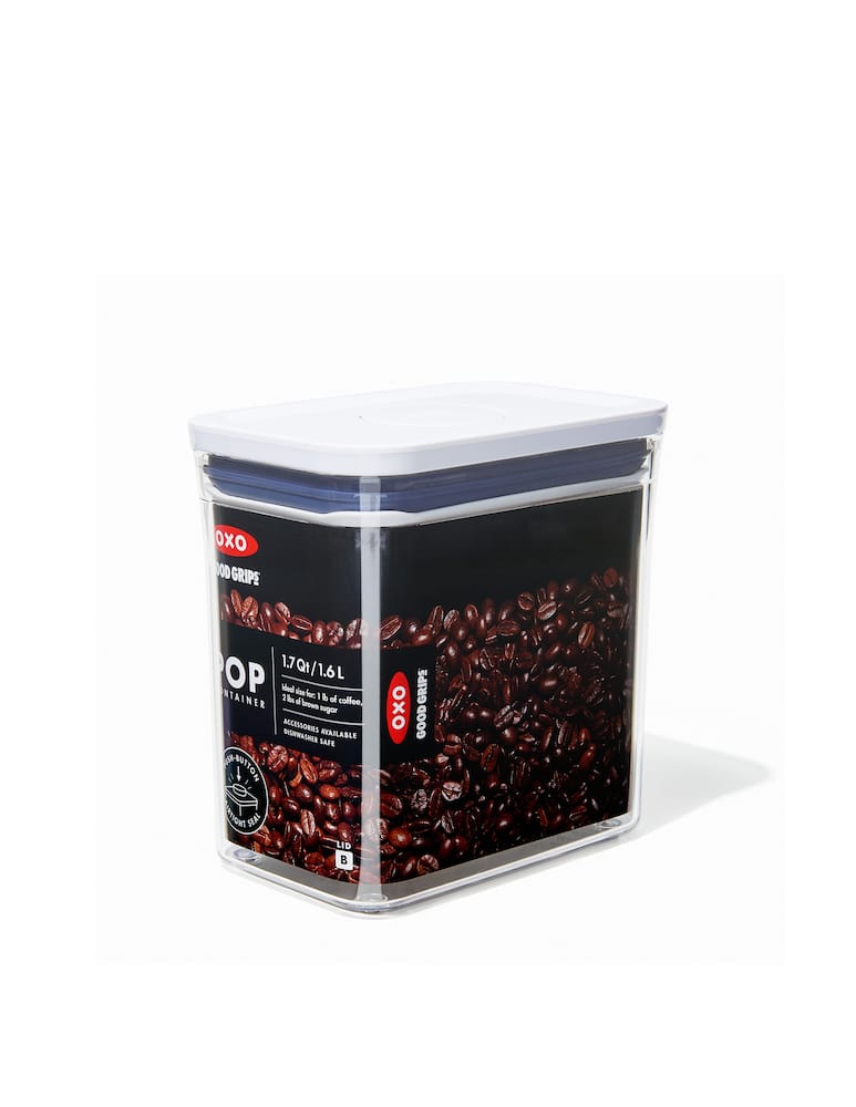 rinascente Oxo Good Grips Pop Container Short 1.6L - Transparent