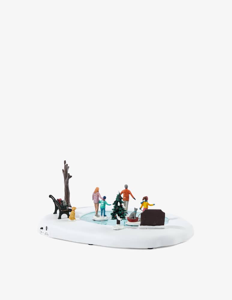 rinascente Lemax Family Skating Day 4,5V General - Multicolor