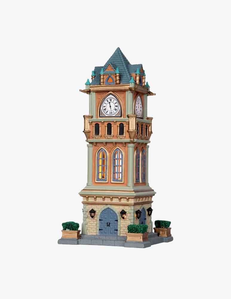 rinascente Lemax Municipal Clock Tower r Caddington Village