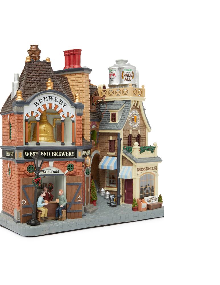 rinascente Lemax Beersmith Row Lighted Buildings