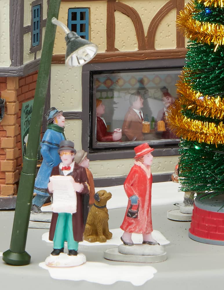 rinascente Lemax The Bell & Thistle Tavern With Adaptor Sights & Sounds - Multi