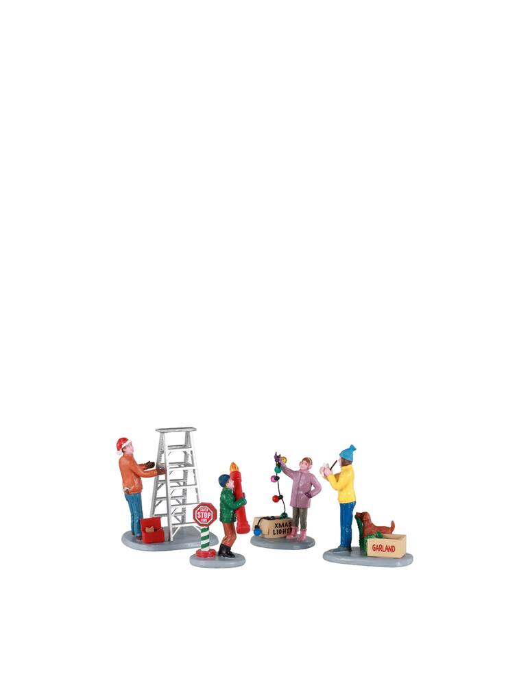 rinascente Lemax Pronti a decorare set da 4 Vail Village - Multicolor