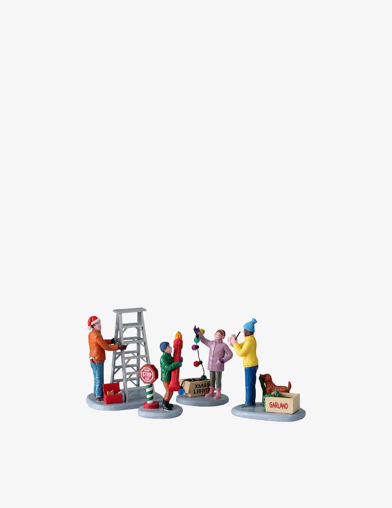 rinascente Lemax Pronti a decorare set da 4 Vail Village - Multicolor