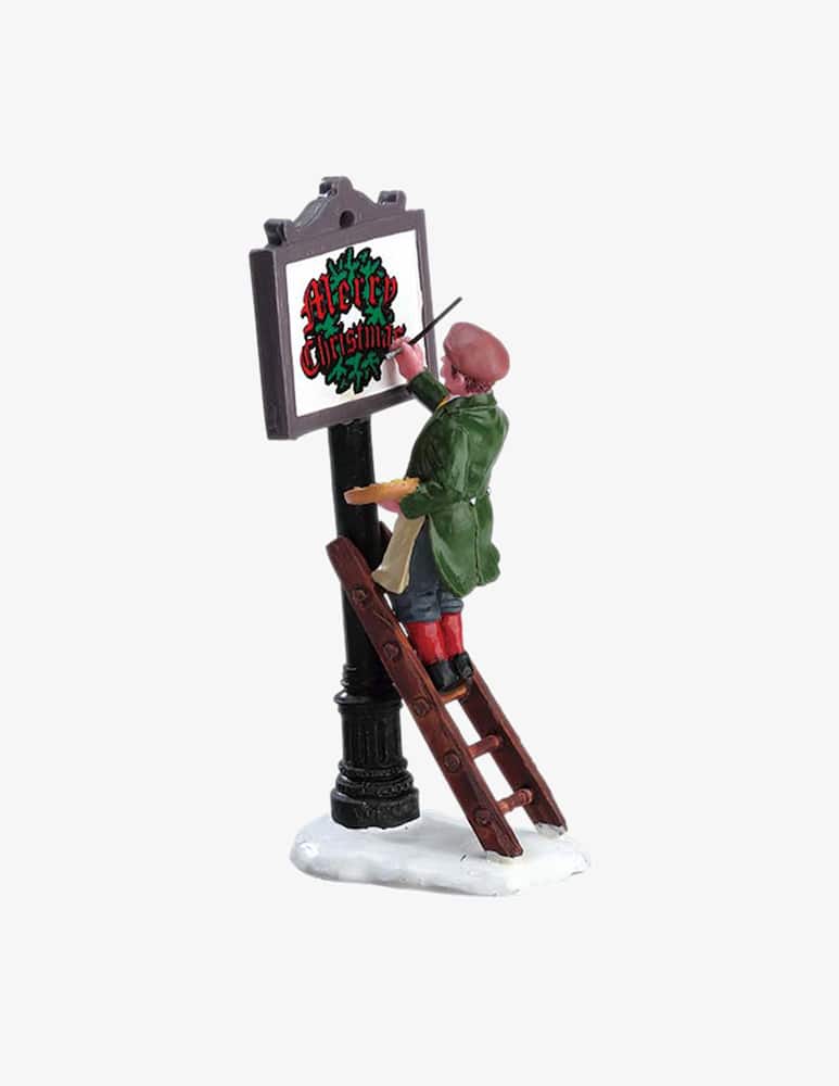 rinascente Lemax Pittore di insegne Caddington Village - Multicolor