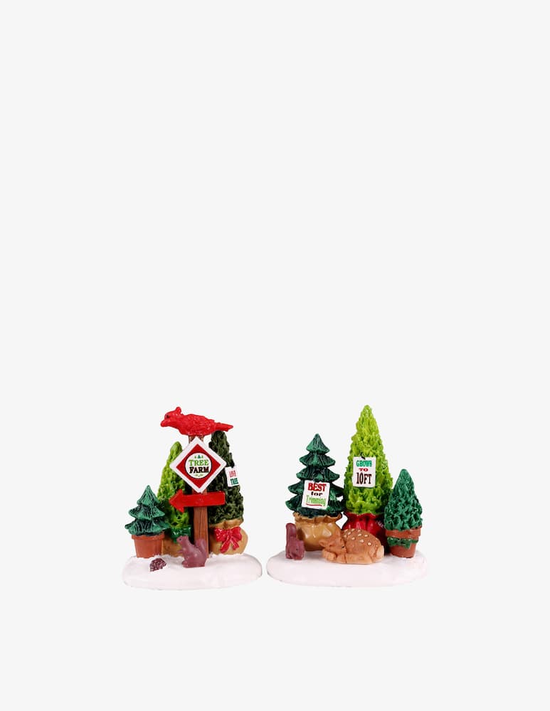 Lemax Display Alberi Set Di 2 Vail Village - immagine 1 Lemax Display Alberi Set Di 2 Vail Village - immagine 1