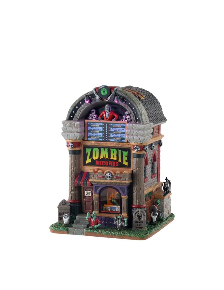 rinascente Lemax Zombie Records Spooky Town - Multi
