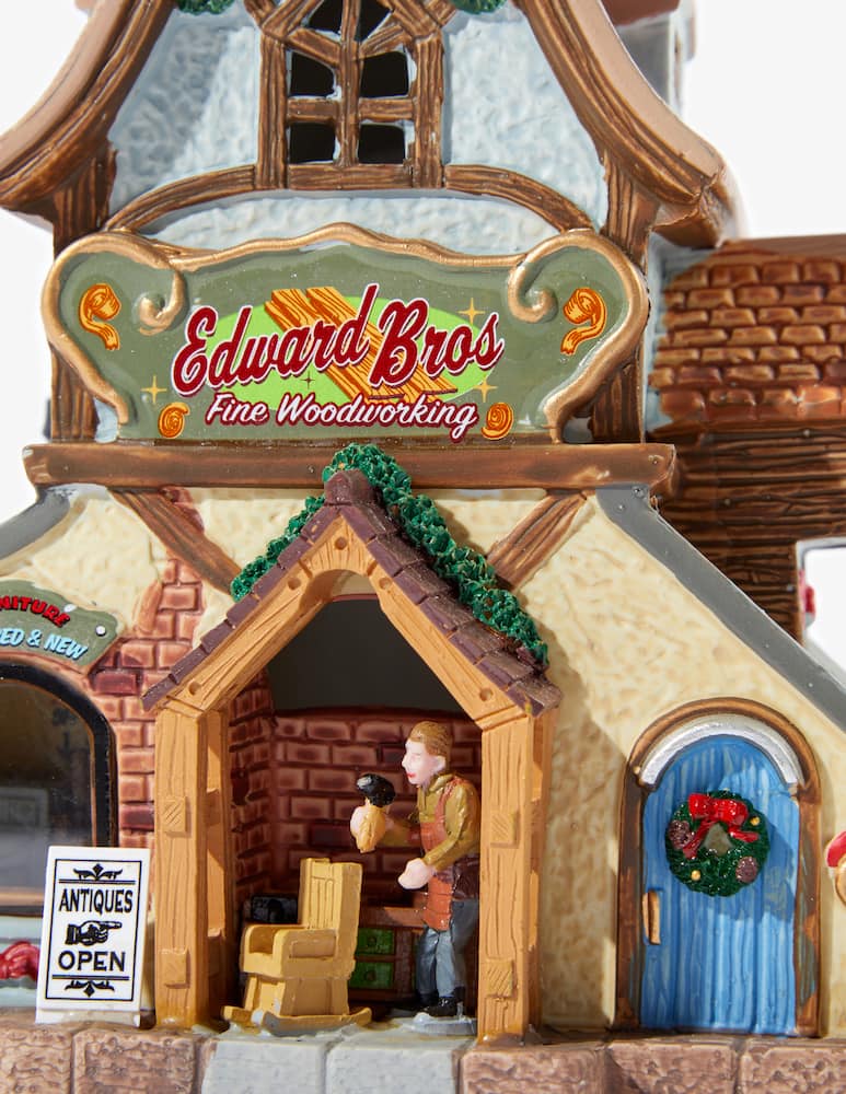 rinascente Lemax Edward Bros. Fine Woodworking Caddington Village