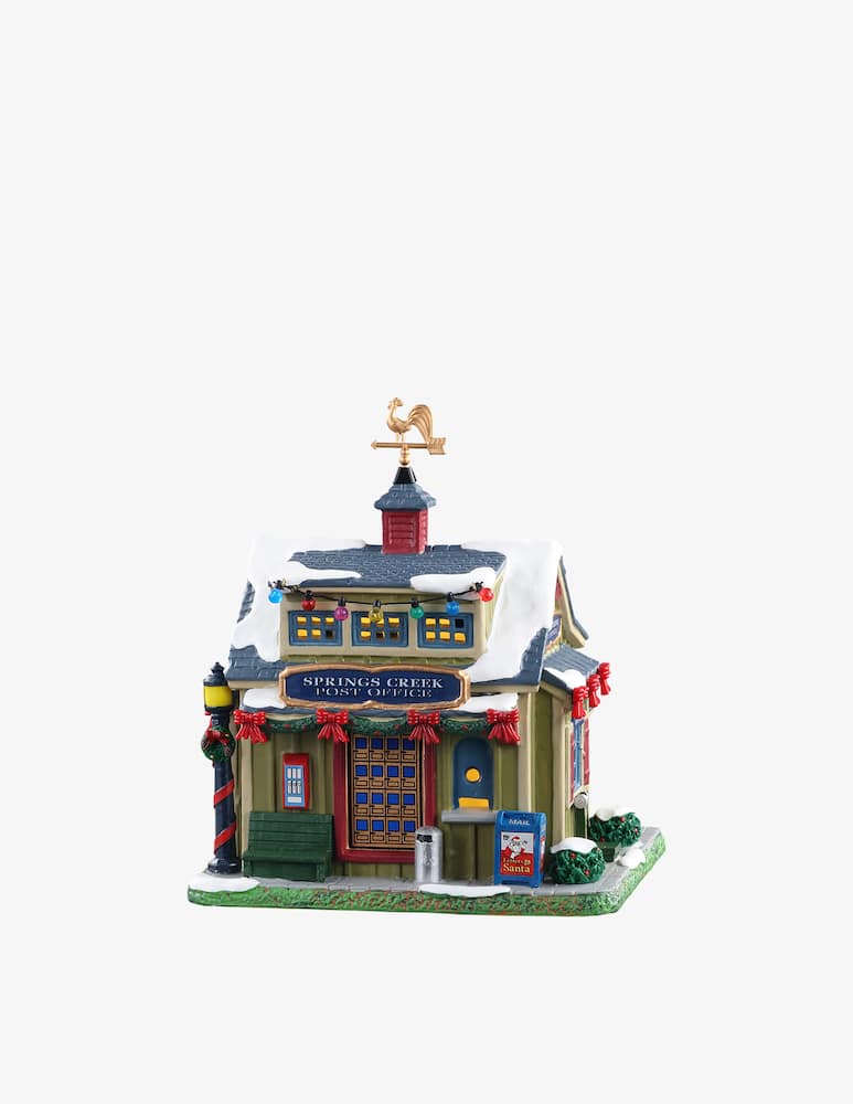 rinascente Lemax Ufficio postale di Springs Creek Caddington Village - Multicolor