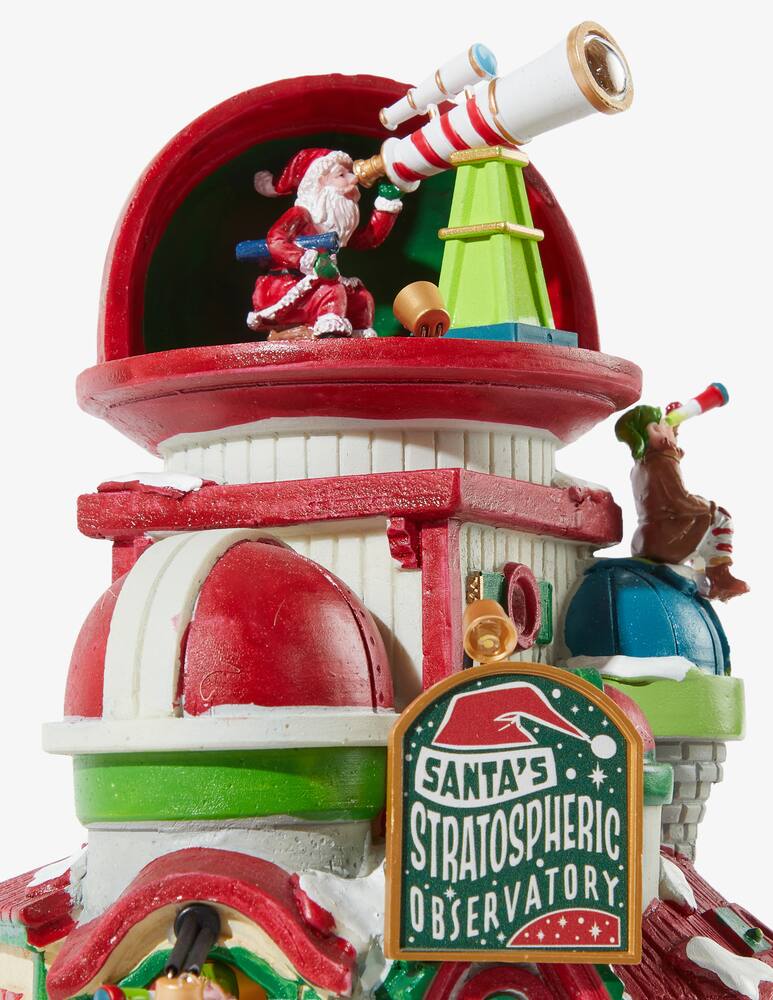 rinascente Lemax Osservatorio stratosferico B. Natale 4,5V Santas Wonderland - Multicolor
