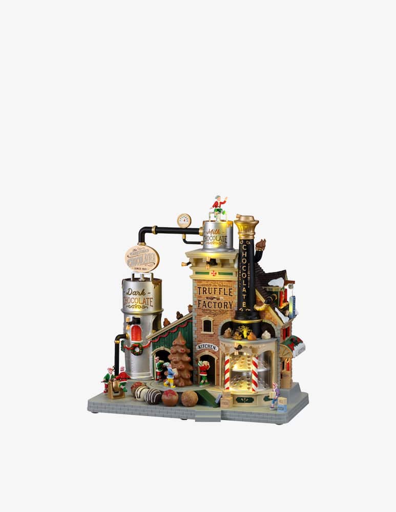 Lemax La Fabbrica Di Tartufi Del Cioccolataio Santa'S Wonderland - immagine 1 Lemax La Fabbrica Di Tartufi Del Cioccolataio Santa'S Wonderland - immagine 1