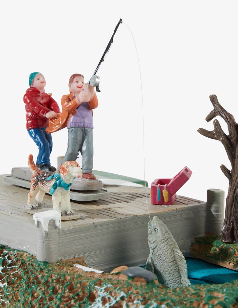 rinascente Lemax Troppo grande per essere catturato 4,5V Vail Village - Multicolor