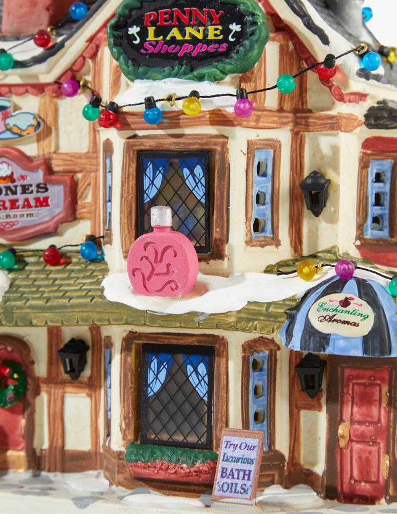 rinascente Lemax Negozi di Penny Lane Caddington Village - Multicolor