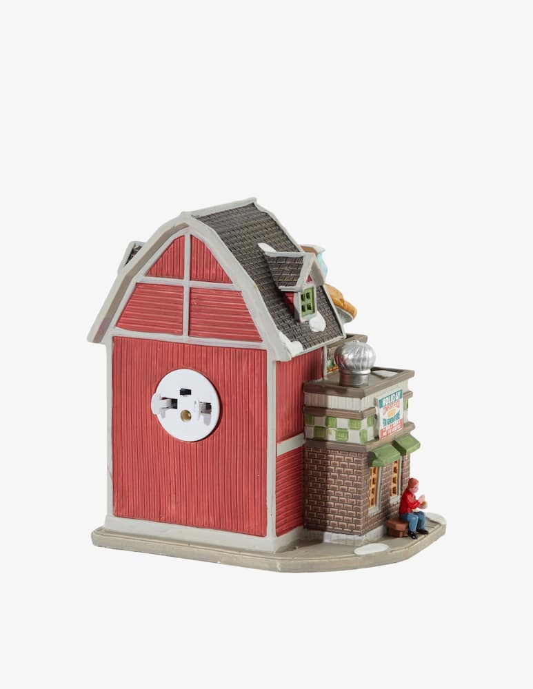 rinascente Lemax The Chicken Pot Pie Shop Led Harvest Crossing - Multicolor