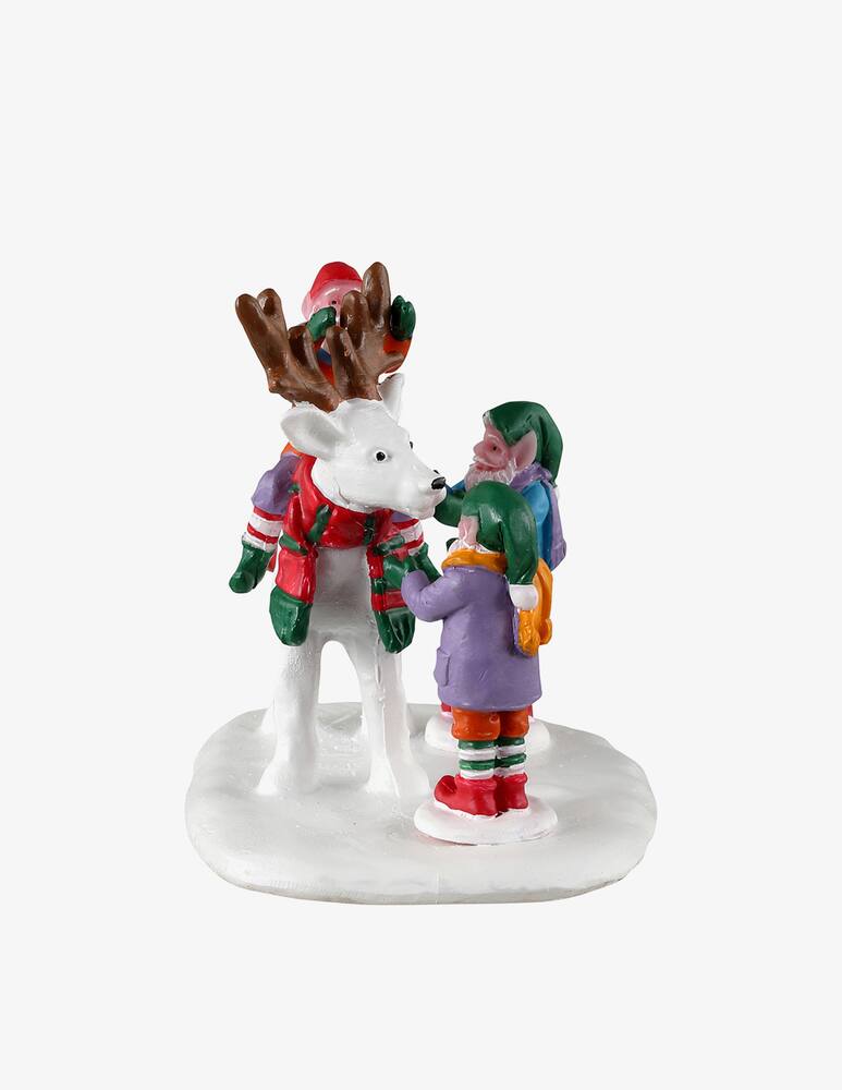 rinascente Lemax Reindeer Snowman Santa'S Wonderland