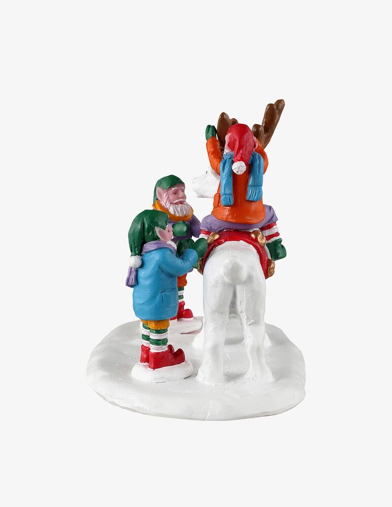 rinascente Lemax Reindeer Snowman Santa'S Wonderland