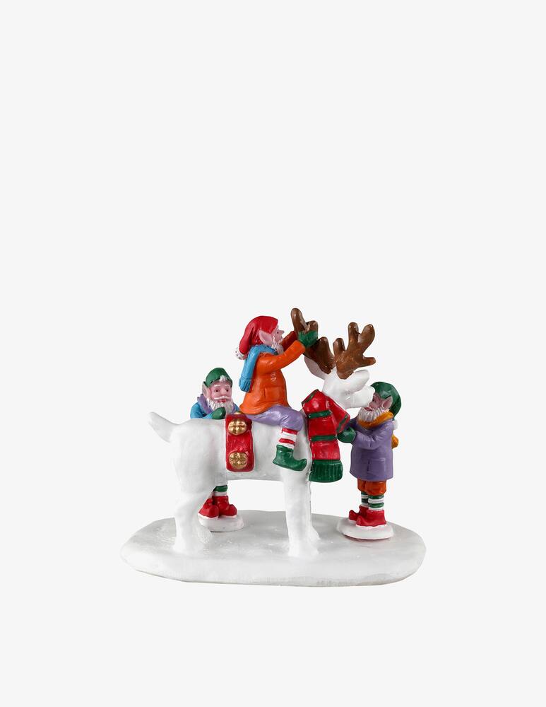 rinascente Lemax Reindeer Snowman Santa'S Wonderland