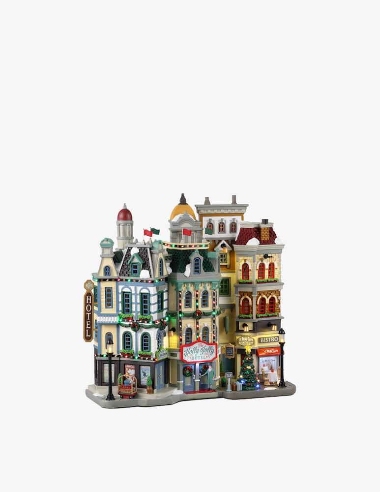rinascente Lemax L'hotel Holly Jolly, Caddington Village