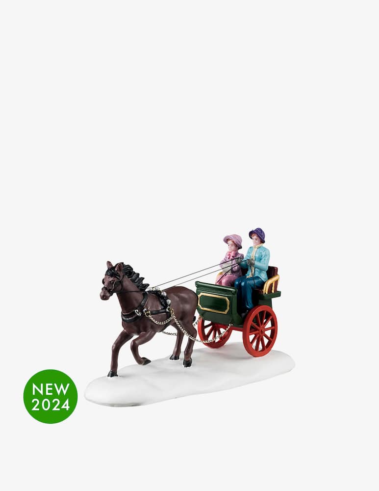 Lemax Giro in carrozza invernale, Caddington Village - immagine 1 Lemax Giro in carrozza invernale, Caddington Village - immagine 1