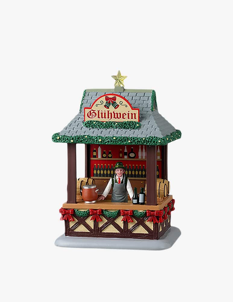 rinascente Lemax l chiosco Gluhwein, Caddington Village