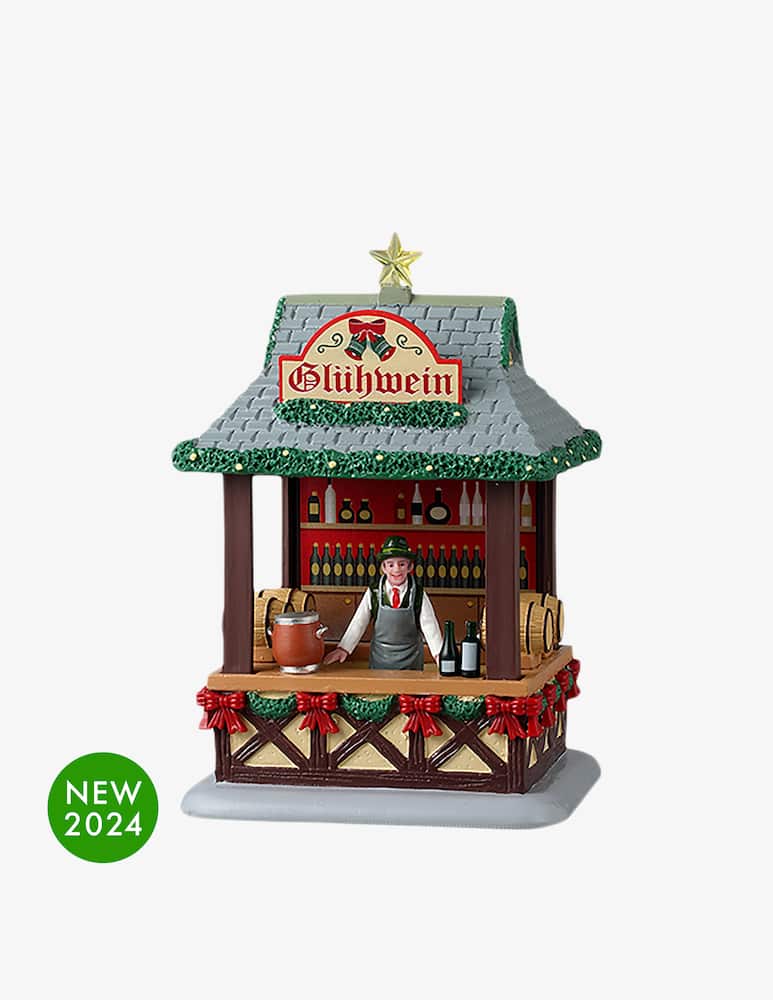 Lemax l chiosco Gluhwein, Caddington Village - immagine 1 Lemax l chiosco Gluhwein, Caddington Village - immagine 1