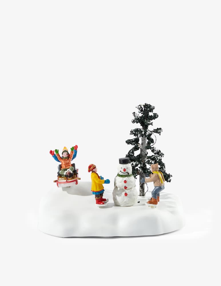 Lemax Frolic In The Snow battery Operated General - immagine 1