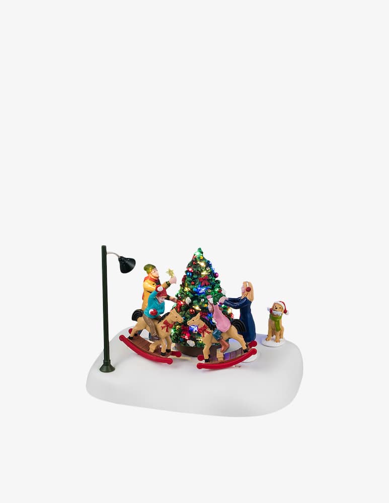 rinascente Lemax Rockin' Around The Christmas Tree, Caddington Village