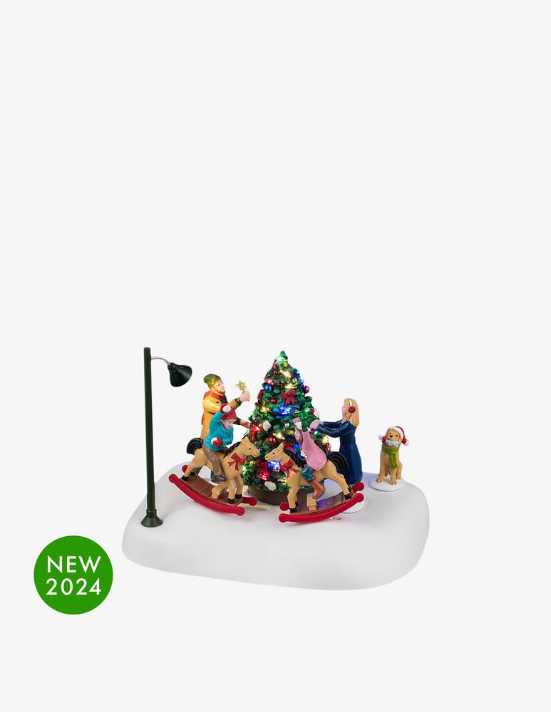 Lemax Ballando intorno all'albero di natale, Caddington Village - immagine 1 Lemax Ballando intorno all'albero di natale, Caddington Village - immagine 1