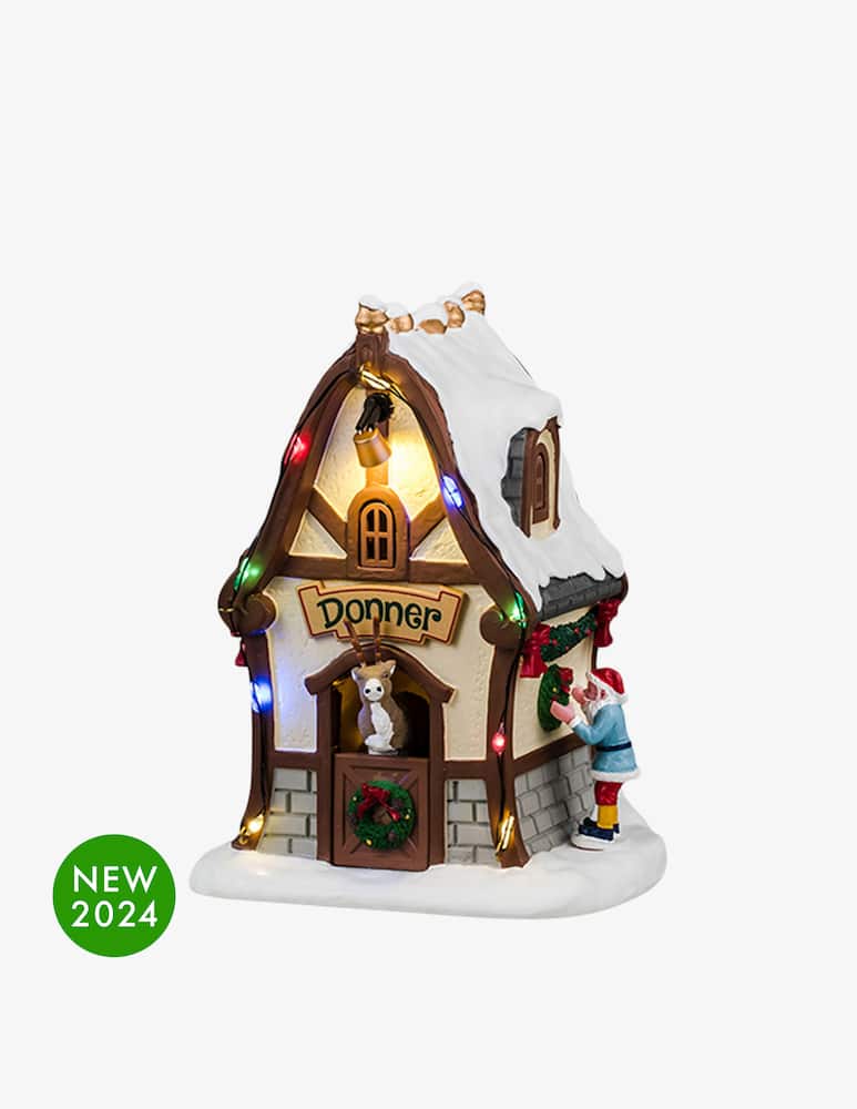 Lemax Tana dell'alce Donner, Santa'S Wonderland - immagine 1 Lemax Tana dell'alce Donner, Santa'S Wonderland - immagine 1