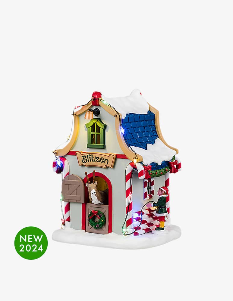Lemax Tana dell'alce Blitzen, Santa'S Wonderland - immagine 1 Lemax Tana dell'alce Blitzen, Santa'S Wonderland - immagine 1