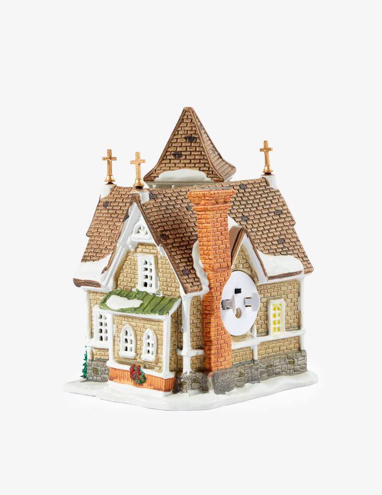 rinascente Lemax Little River Church Harvest Crossing - Multicolor