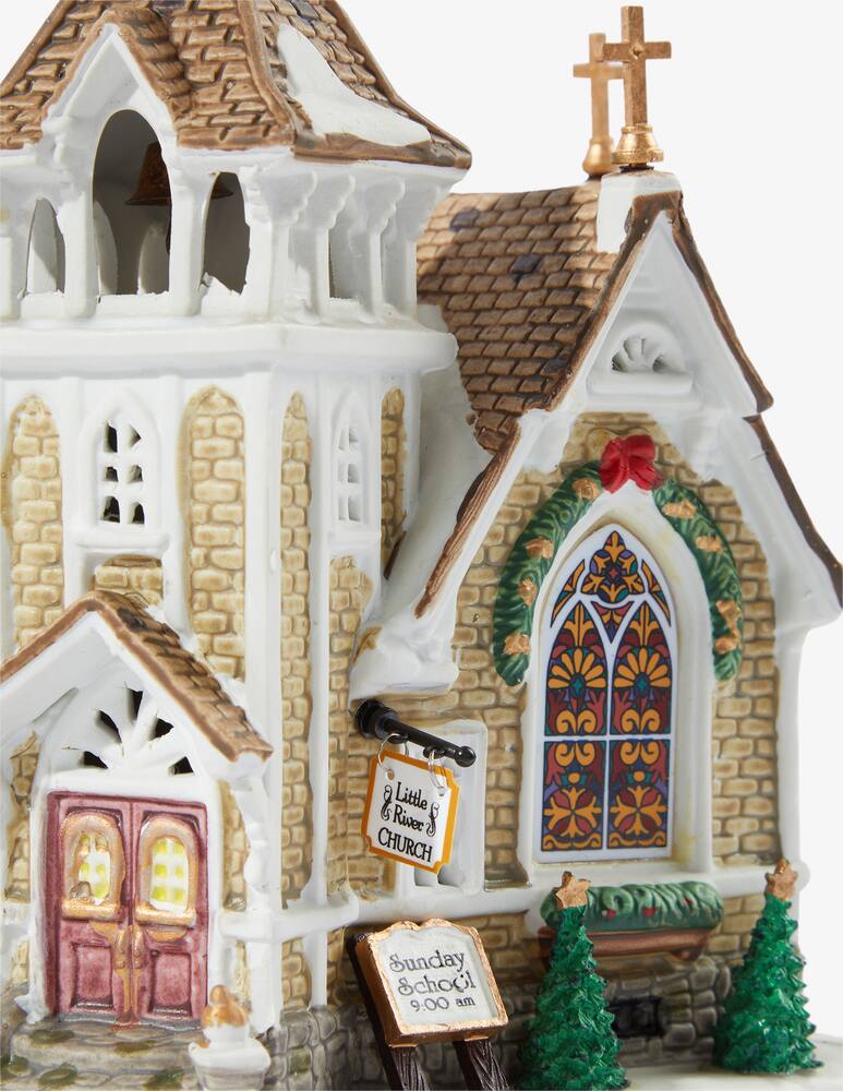 rinascente Lemax Little River Church Harvest Crossing - Multicolor