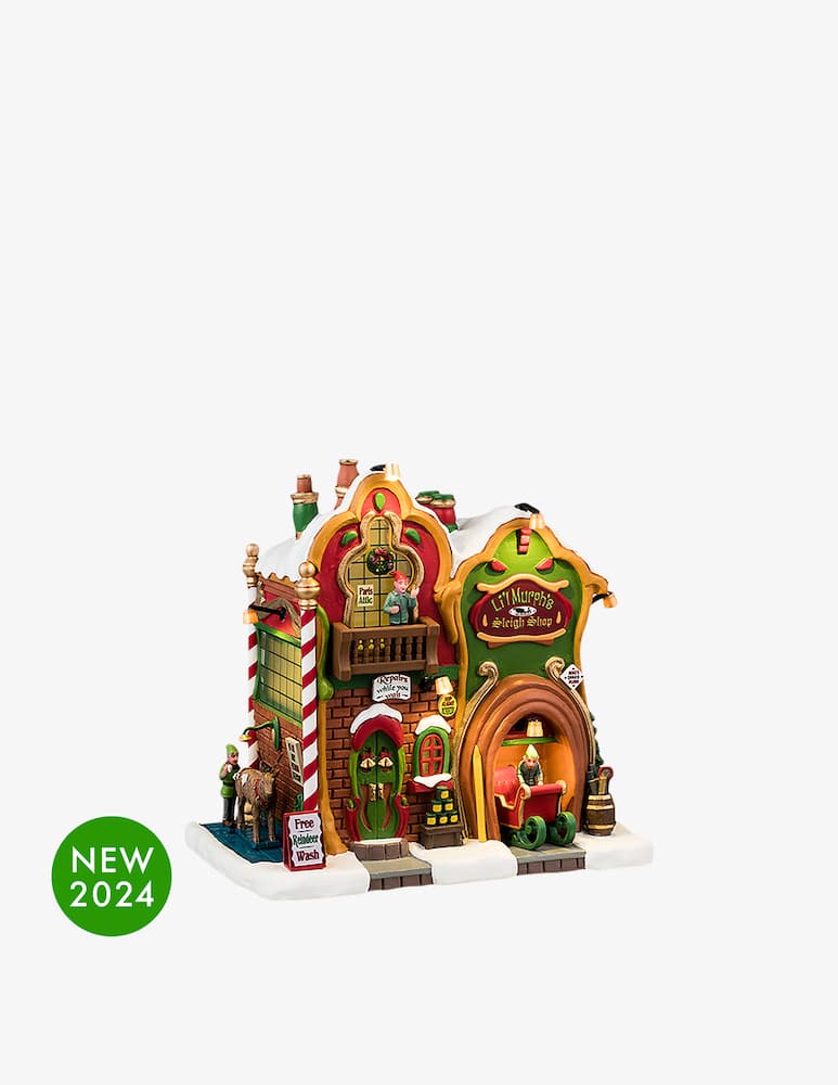 Lemax Negozio di slitte Li'L Murph'S, Santa'S Wonderland - immagine 1 Lemax Negozio di slitte Li'L Murph'S, Santa'S Wonderland - immagine 1