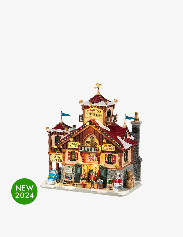 Lemax Il negozio North Pole Outfitters, Santa'S Wonderland - immagine 1 Lemax Il negozio North Pole Outfitters, Santa'S Wonderland - immagine 1